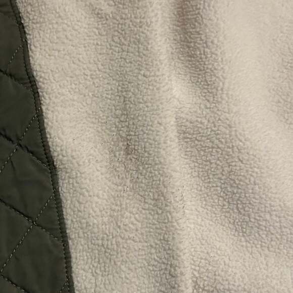 Vintage Abercrombie & Fitch Quilted Fleece Jacket Heritage Cottage Core - Picture 5 of 8